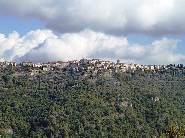 Vue sur le village - Saint-Cézaire-sur-Siagne