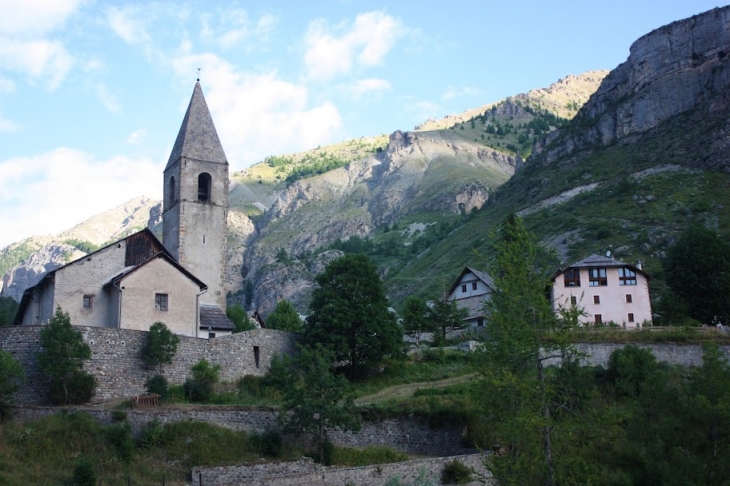 L'église de St Dalmas le Selvage - Saint-Dalmas-le-Selvage