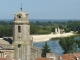  Arles Clocher de l'église St Julien et Pont aux Lions rive droite