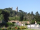 vue sur les ruines du château