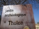 JARDIN DU THOLON   site archeologique 