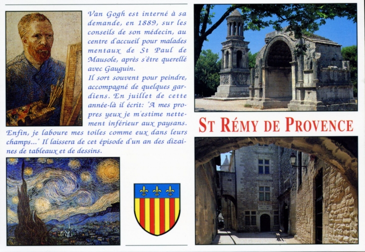 La Ville (carte postale de 1990). - Saint-Rémy-de-Provence
