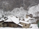 Le Village de Crévoux sous la neige