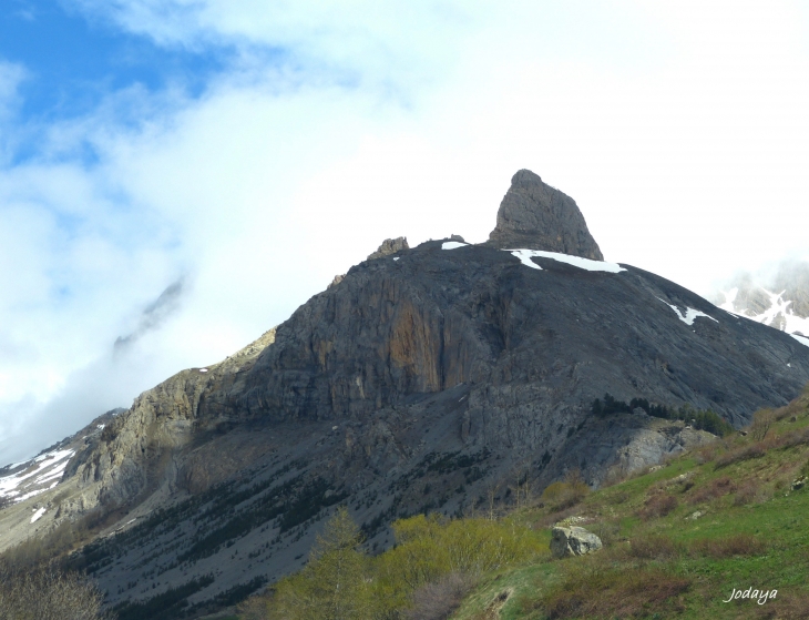 Le Monêtier les Bains. Aiguillette du Lauzet.  - Le Monêtier-les-Bains