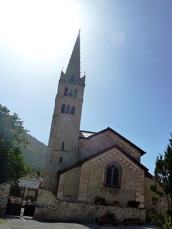 L'église de la ville haute - Névache