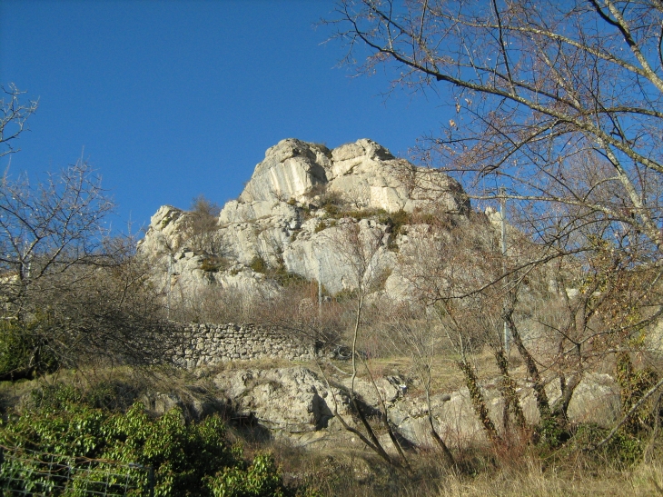 Le rocher de la Pignolette - Serres