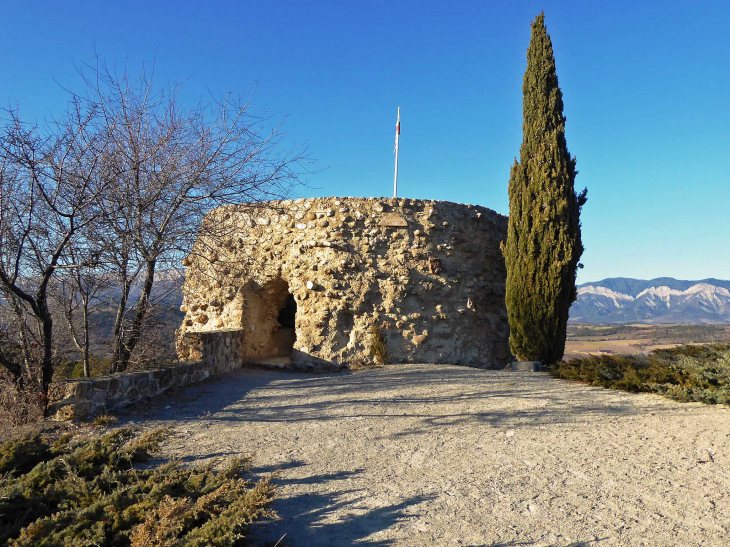 Les ruines de la tour de guet - Upaix