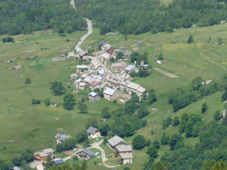 Les hameaux le pied du col et Arsine - Villar-d'Arêne
