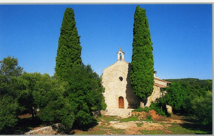 Chapelle Notre-Dame de Bon Secours (carte postale de 1990) - Carcès