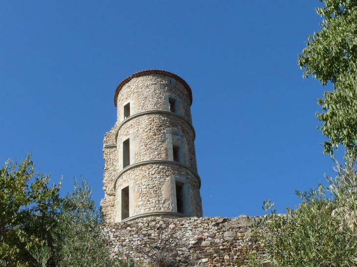 Ruines du chateau du XI-XVII siècle - Grimaud