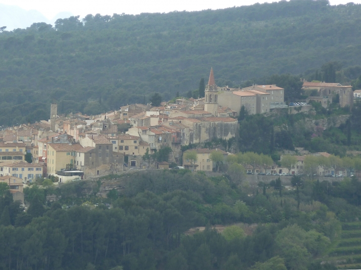 Vue sur le village - La Cadière-d'Azur