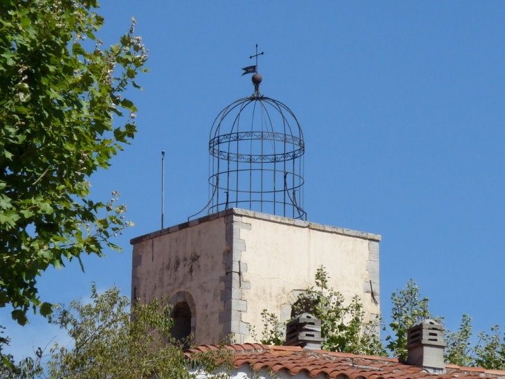 Le clocher de l'église - La Garde