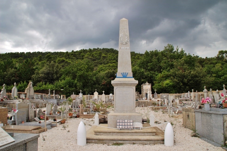 Monument-aux-Morts - La Roquebrussanne