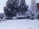 sous la neige en janvier1985
