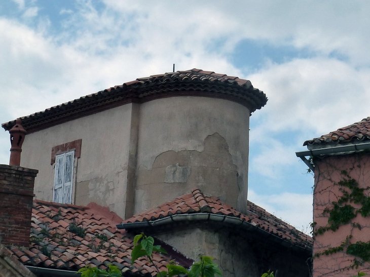 Vue sur les toits - Le Castellet