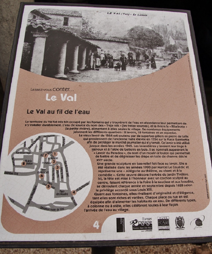 Lavoir Romain - Le Val