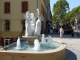 La fontaine devant l'hotel de ville