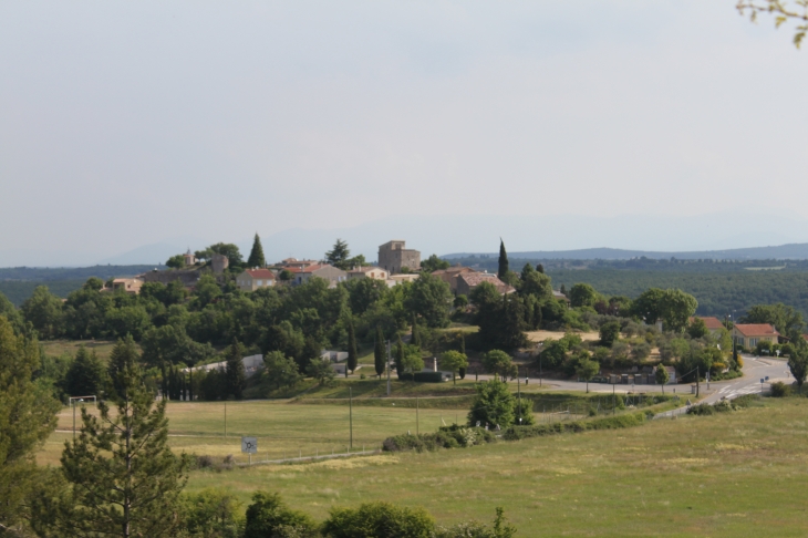 Vue du village - Montmeyan