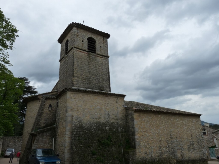 L'eglise abbatiale Saint Hilaire - Ollières