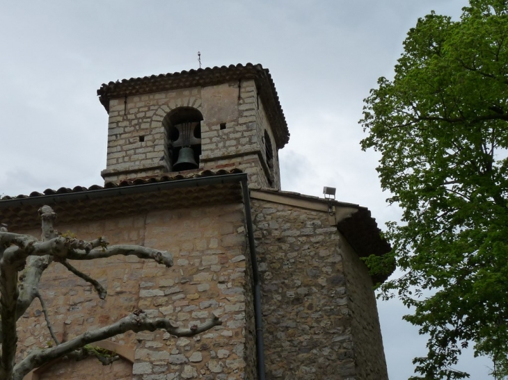 L'eglise abbatiale Saint Hilaire - Ollières