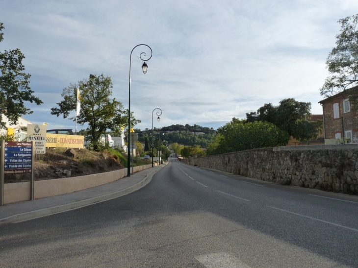 La route de Puget Ville - Pierrefeu-du-Var