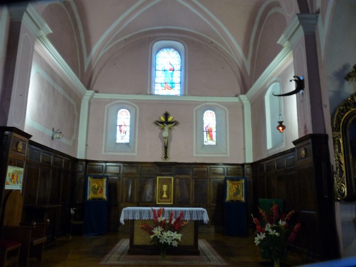L'intérieur de l'église Saint Martin - Plan-de-la-Tour