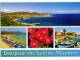 LaVille et la plage de la Nartelle, carte postale 2000.
