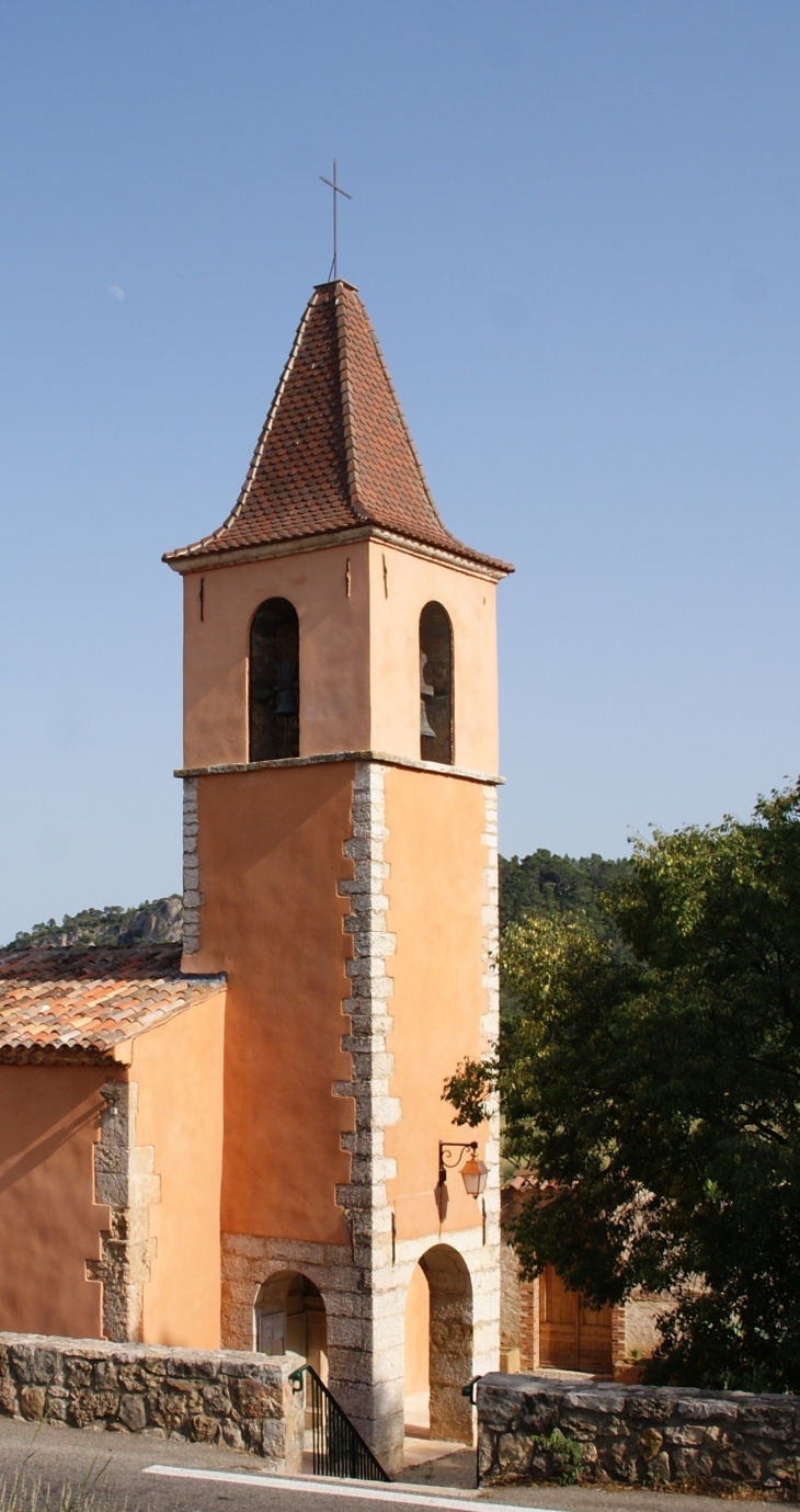 : église Saint-Etienne 17 Em Siècle - Sillans-la-Cascade
