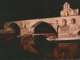 Le pont Saint Bénèzet , carte postale 1960