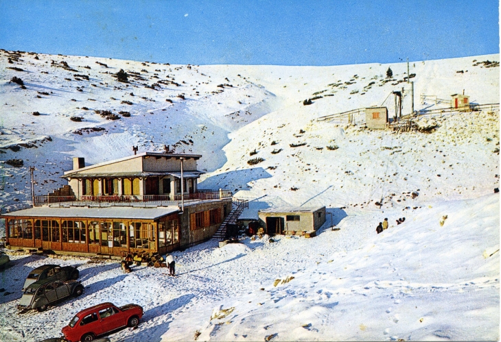 Le Ventoux : Chalet Reynard alt.1450m (carte postale de 1968) - Bédoin