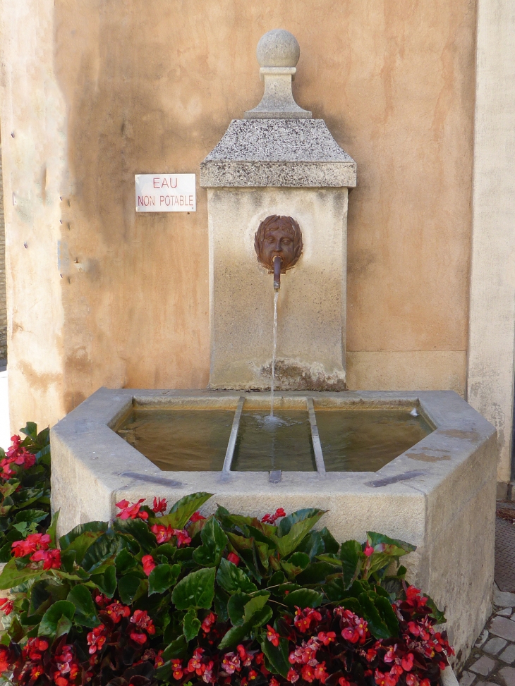 La fontaine - Cabrières-d'Avignon