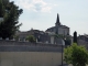 Photo suivante de Caumont-sur-Durance vue sur le village et l'église