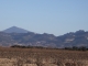 Gigondas , Ventoux et Dentelles vu du Plan de Dieu