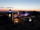 Photo suivante de Lagnes Lagnes la nuit vue de la colline du Piei