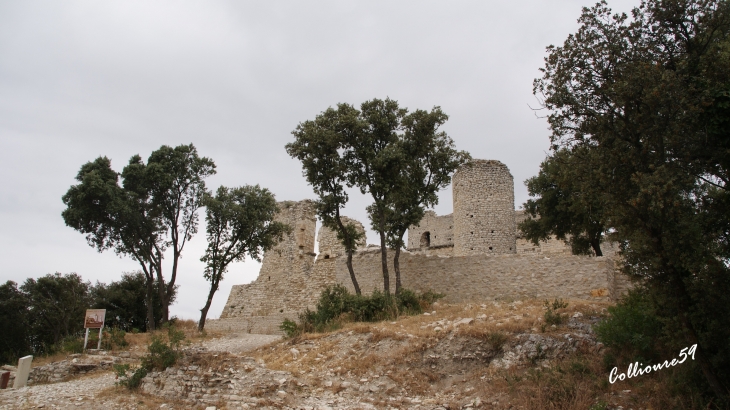 Monastére fortifié de Thouzon commune de Le Thor