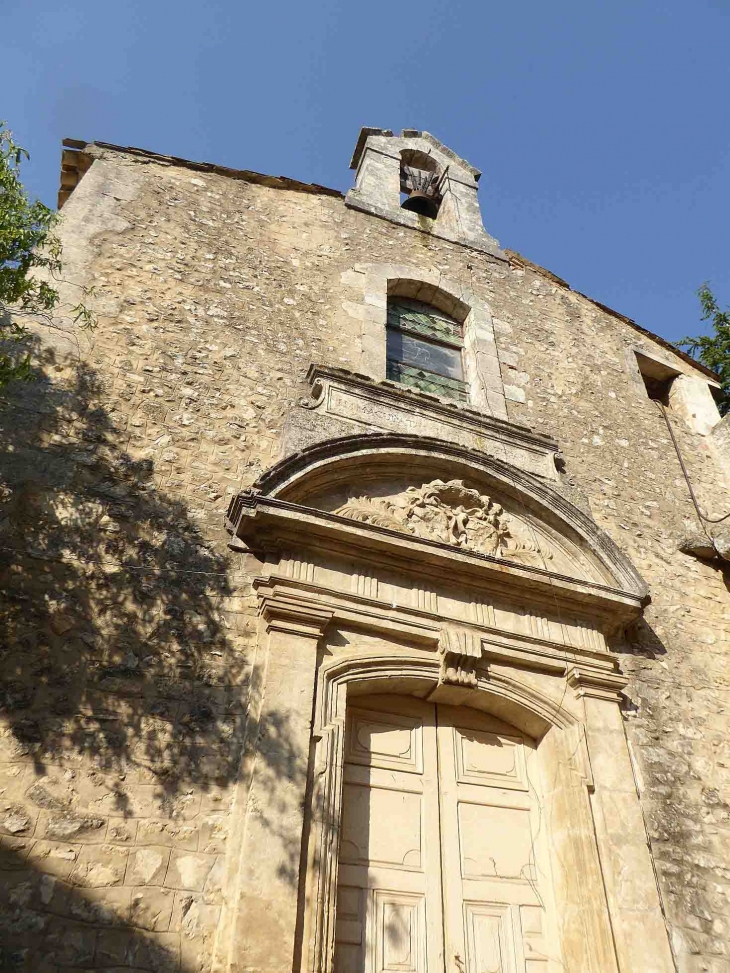 Château de Javon : la chapelle - Lioux
