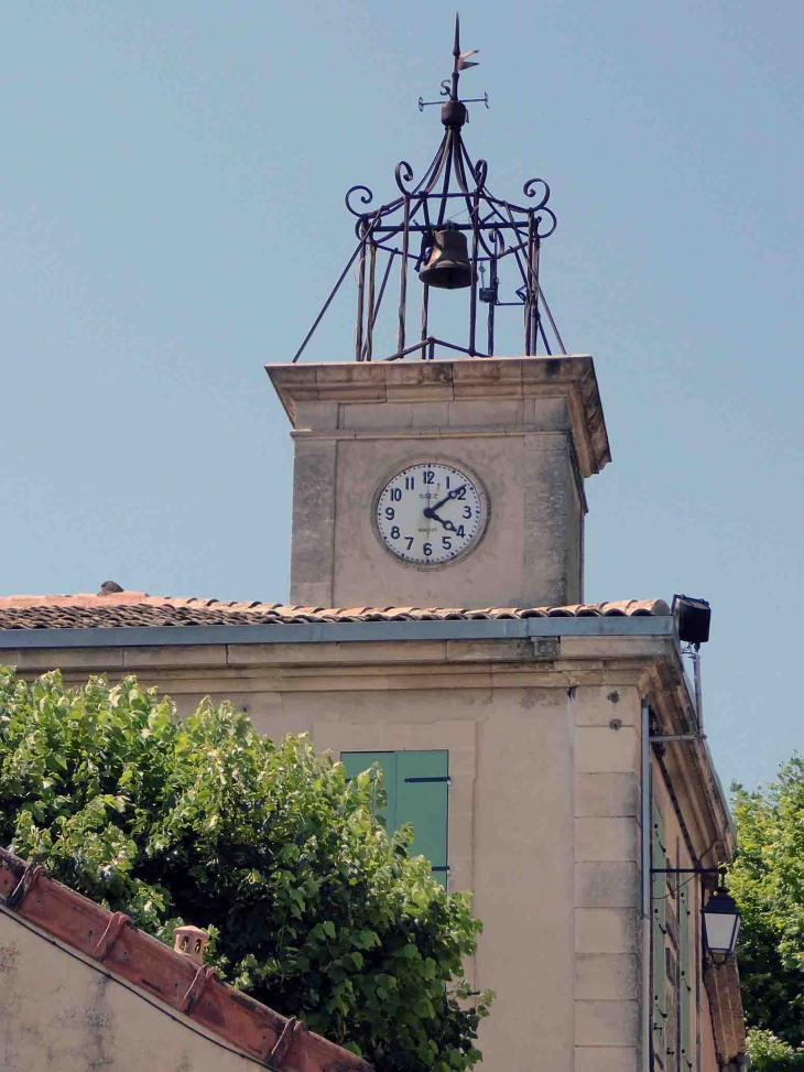 Le campanile de la mairie - Puyvert