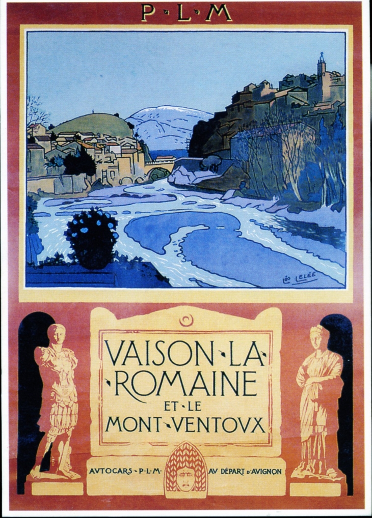 Vaison la Romaine et le Mont Ventoux (carte postale). - Vaison-la-Romaine