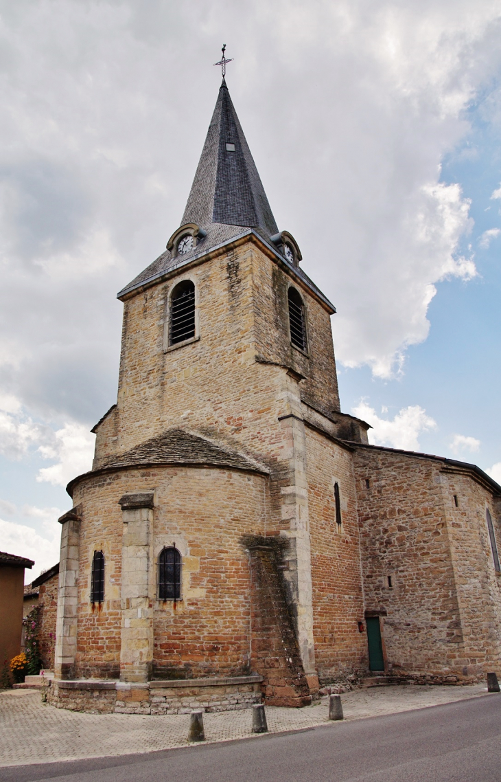 **église Saint-Didier - Cormoranche-sur-Saône