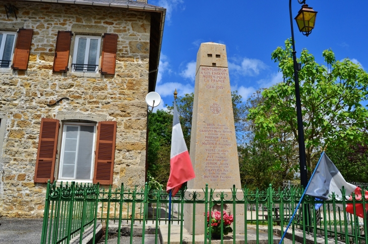 Monument aux Morts - Nivollet-Montgriffon