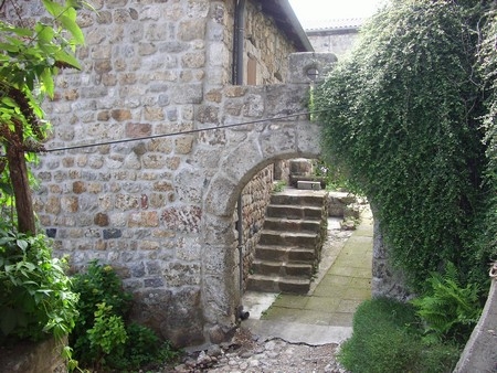 Entrée de la prison du Château - Burzet