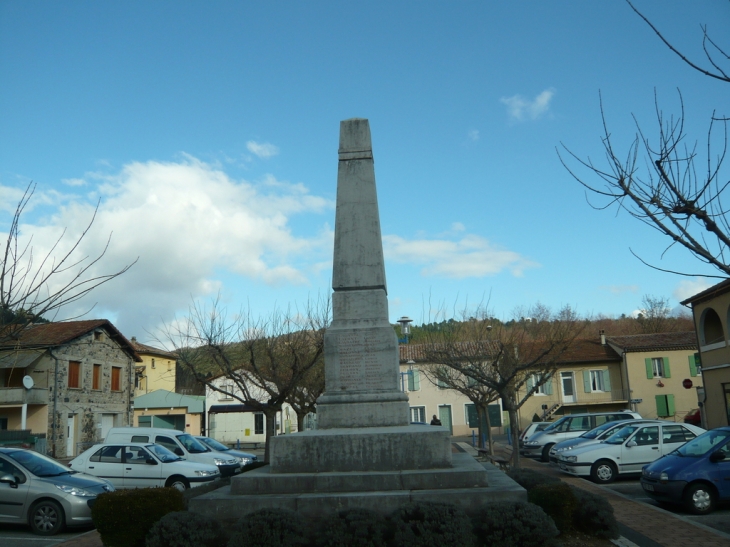 Monument aux morts - Lalevade-d'Ardèche