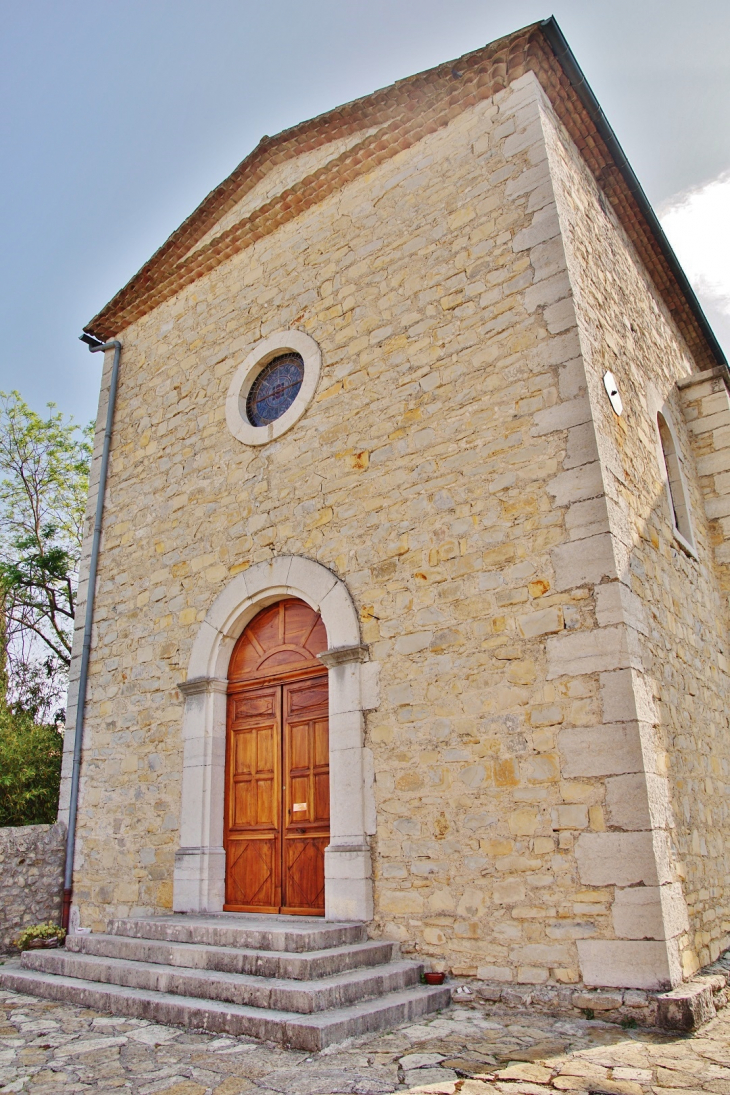  église Saint-Pierre - Rochecolombe