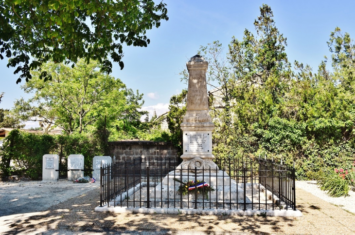 Monument-aux-Morts - Saint-Remèze