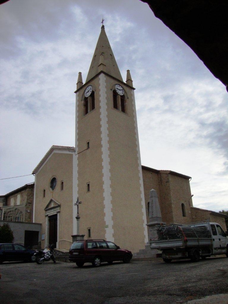 Saint-Sernin (07200) église, tour