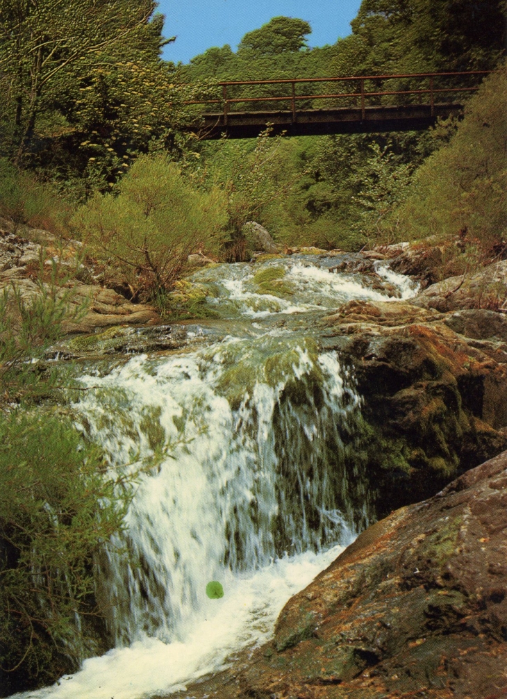 La Vallée de la Beaume.(carte postale de 1970) - Valgorge