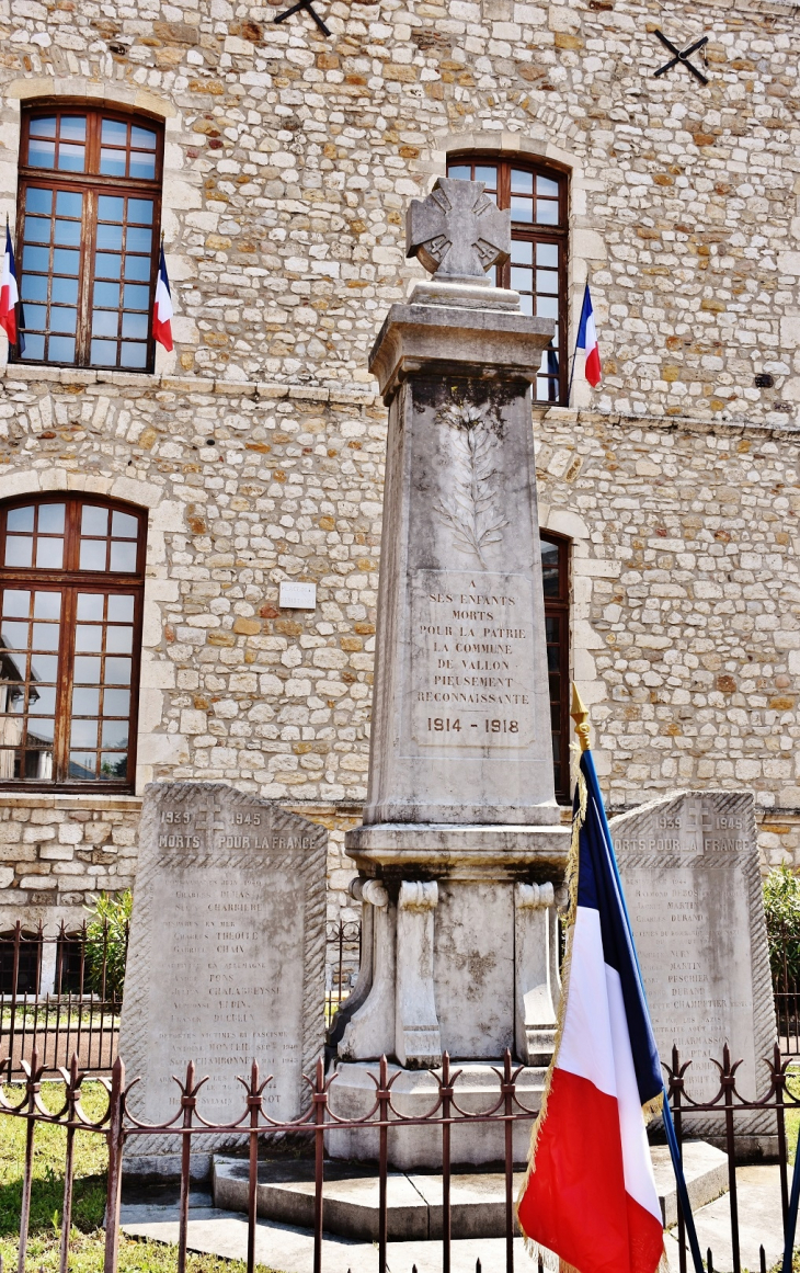 Monument-aux-Morts - Vallon-Pont-d'Arc