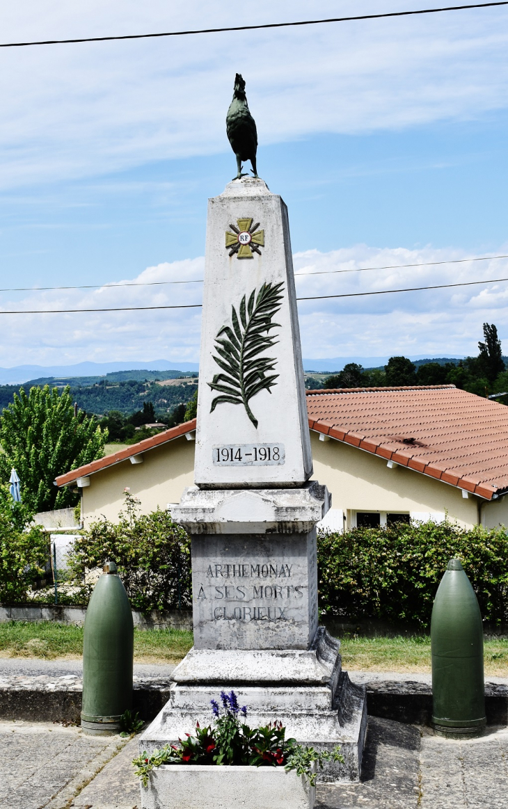 Monument-aux-Morts - Arthémonay