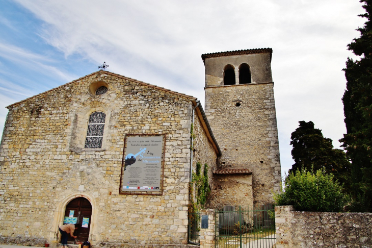 <<+église Sainte-Foy - Mirmande