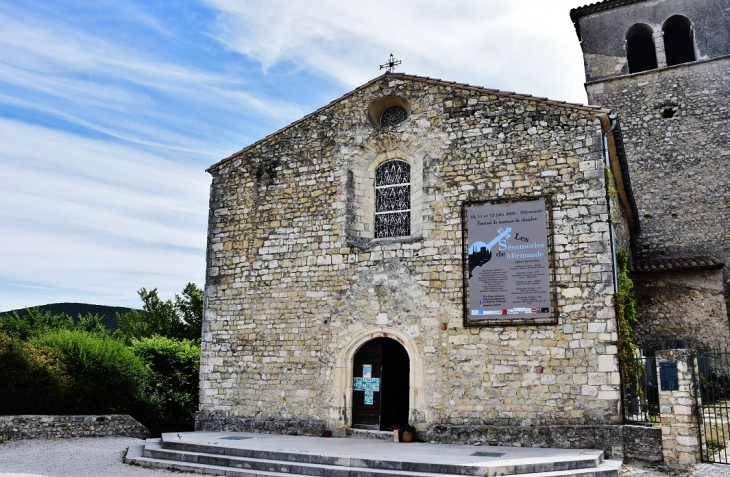 <<+église Sainte-Foy - Mirmande